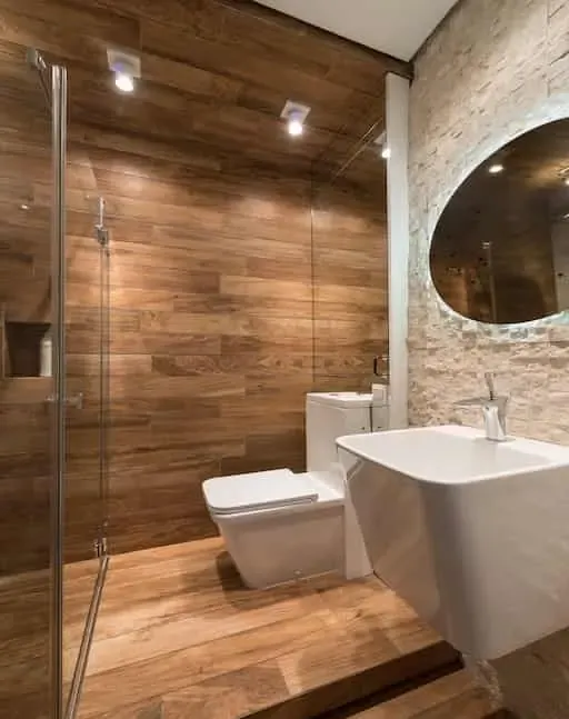 Basin taps and toilet repair in an Exeter bathroom