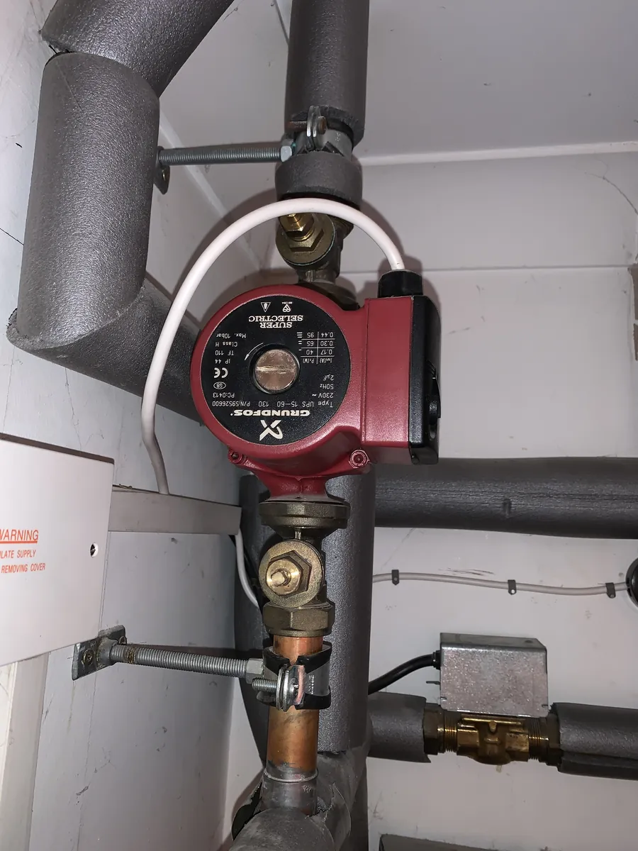 Heating pump and valves, Exeter